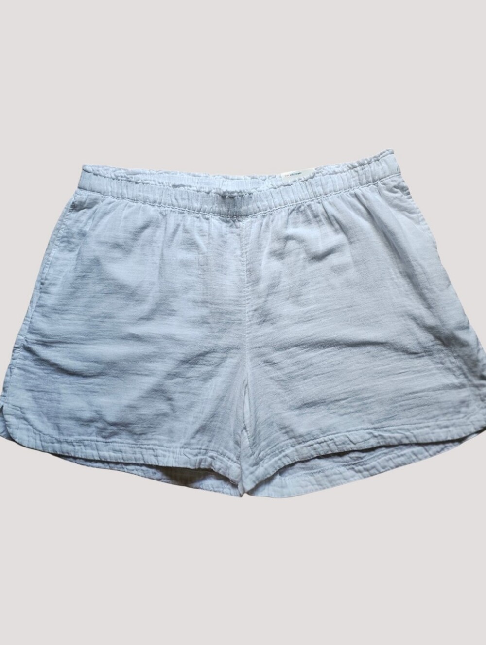 Old Navy High Rise 5" Inseam Comfort Waistband Shorts White XXL